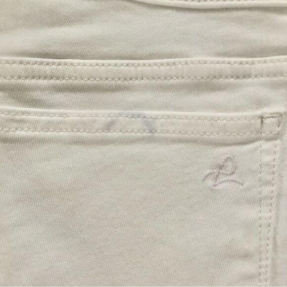 DL1961 Mara Straight Mid-Rise Instasculpt Ankle Jeans White Size 14/32 - Picture 15 of 15